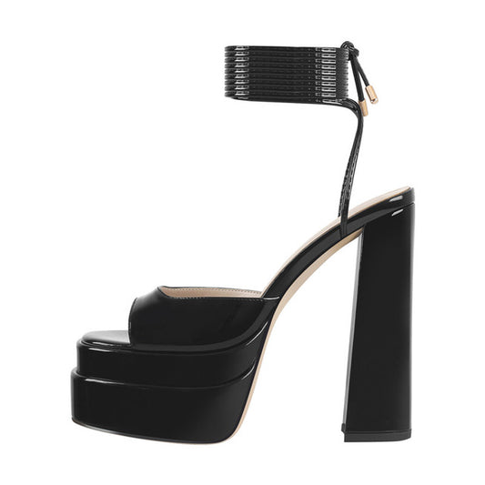 Gal Galore Double Platform Sandals