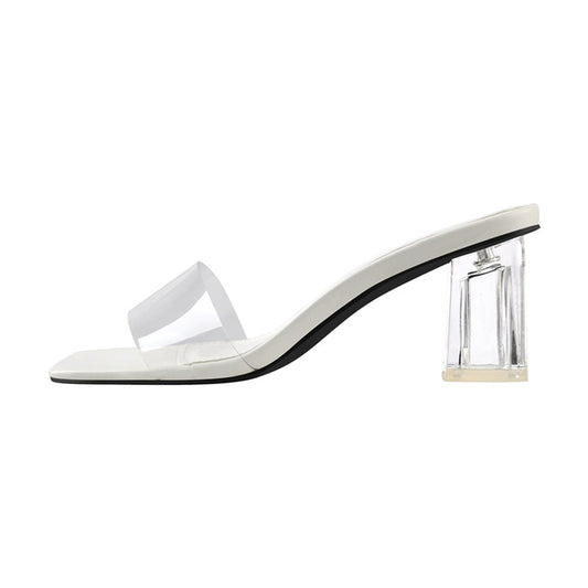 Morgan Fatana Transparent Sandals