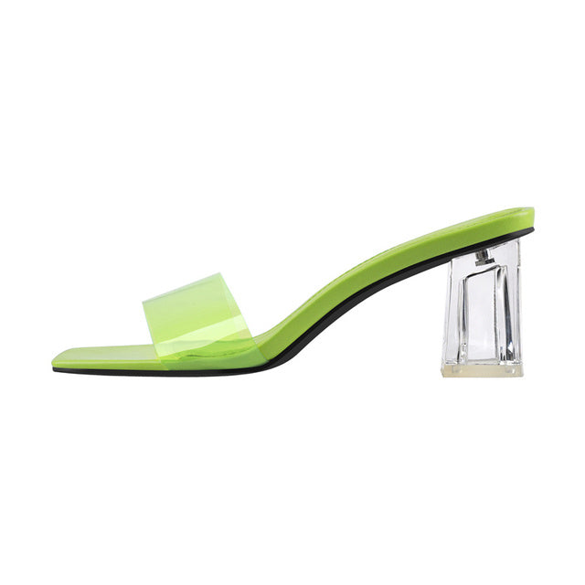 Morgan Fatana Transparent Sandals