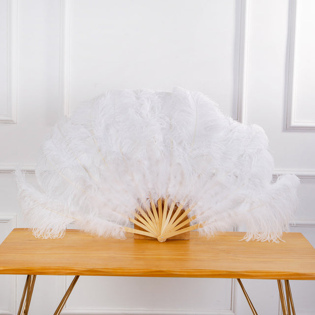 Fluffy AF Ostrich Feather Fan