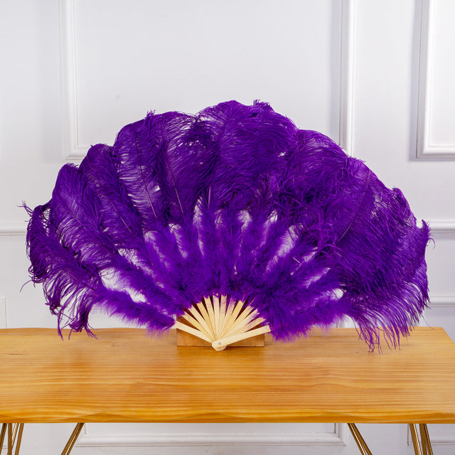 Fluffy AF Ostrich Feather Fan