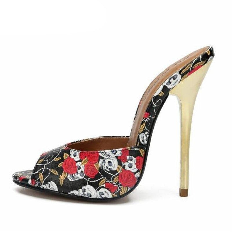 Lola Lavish Open Toe Stiletto Pumps